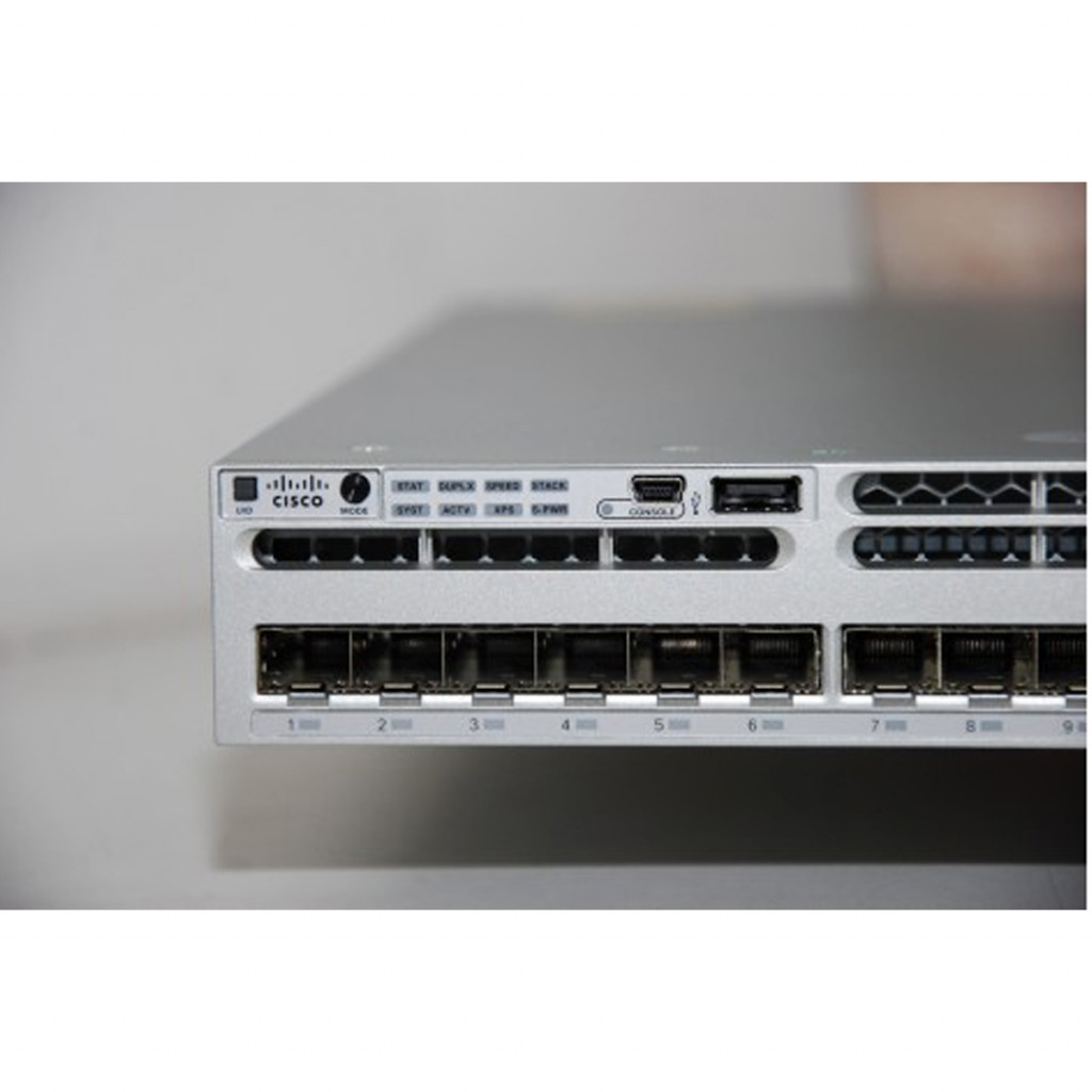 سوئیچ شبکه 24 پورت SFP سیسکو مدل C3850-24S-E